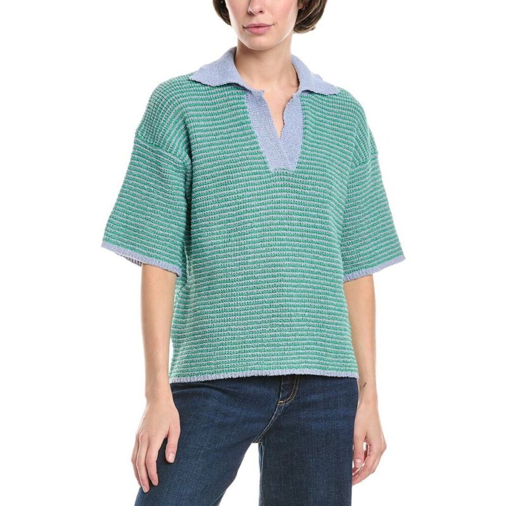 Madison Miles Womens  Shirt, Green